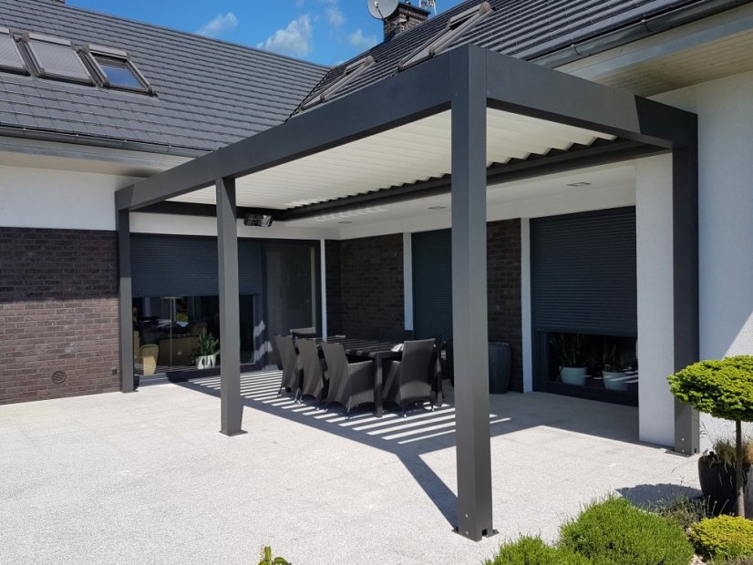 Bioklimatická pergola Sunbreaker 500